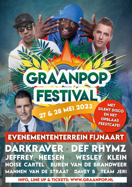 Graanpop Festival 2023 - poster
